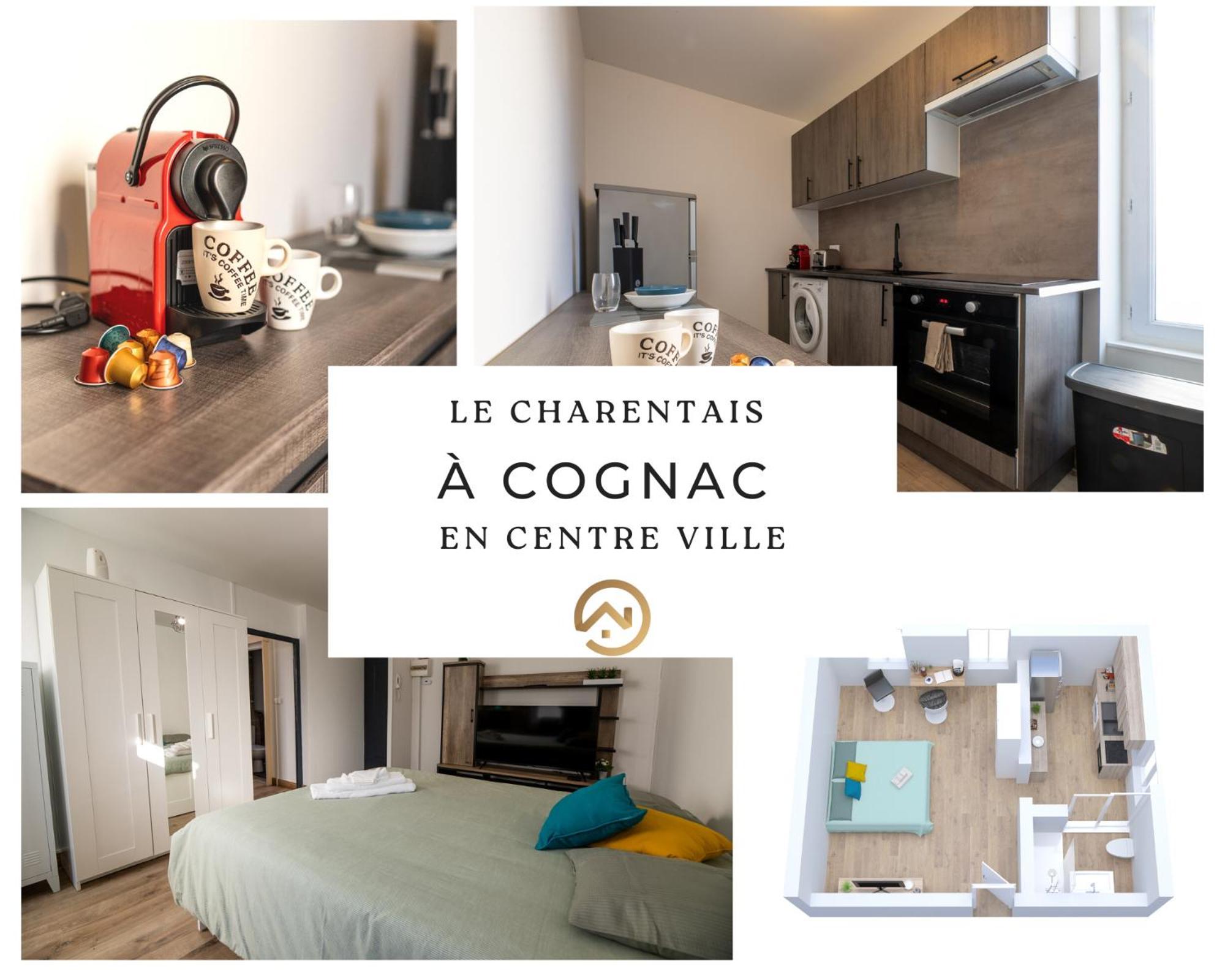 Le Charentais #Confort #Rdc Cognac Exterior foto